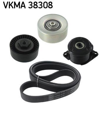 Kit de courroie d'accessoire (Courroie d’alternateur) SKF ref. VKMA 38308